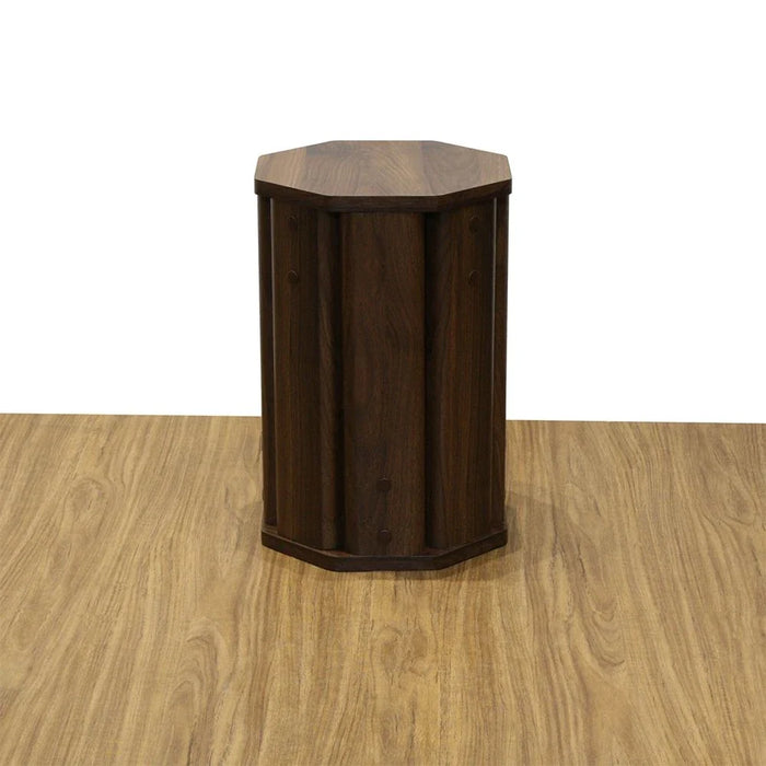 Chiba Set Of 2 Stackable Stools - Walnut