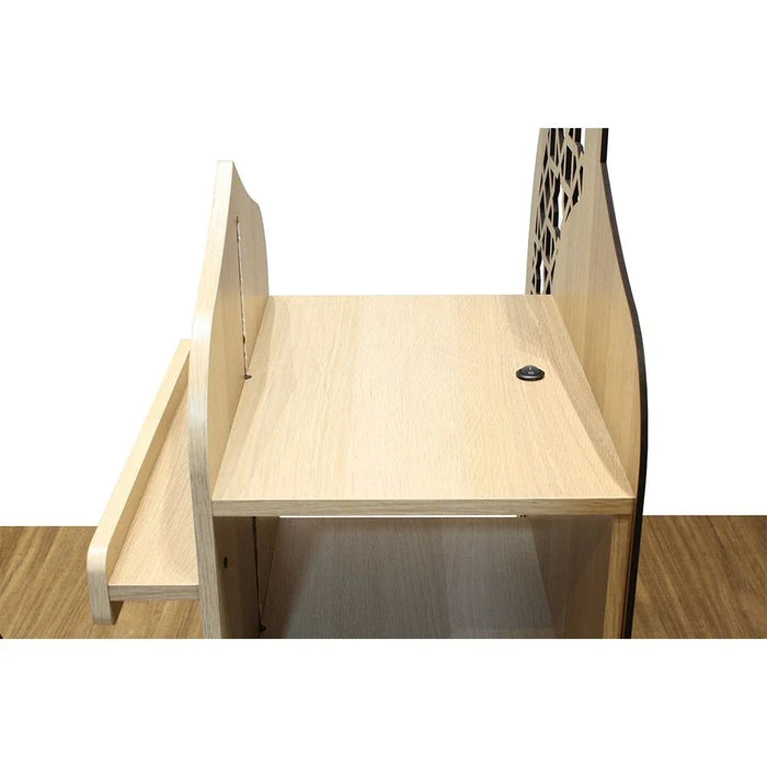 Zahwa Side table With LED Lights - Oak