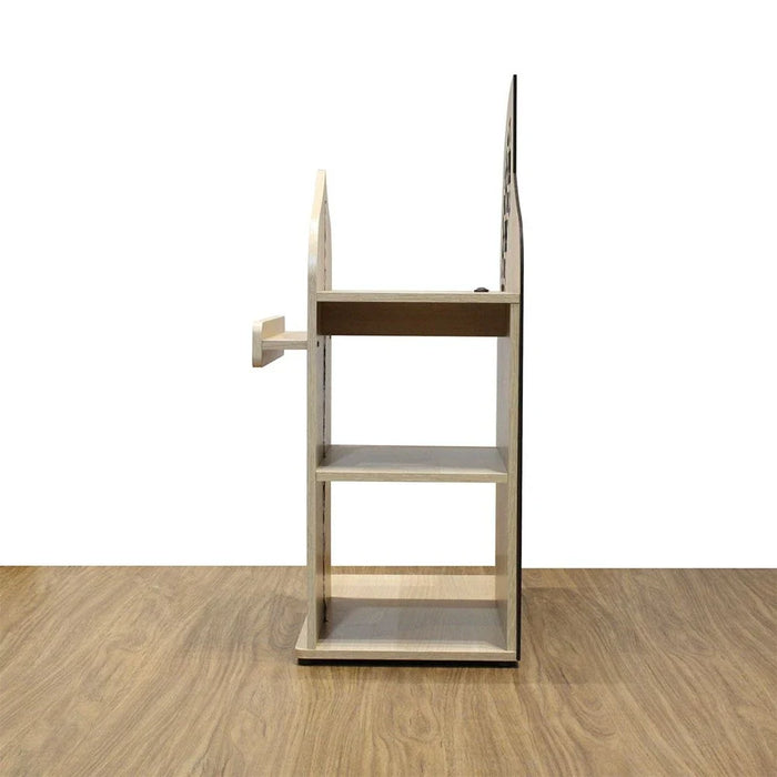 Zahwa Side table With LED Lights - Oak