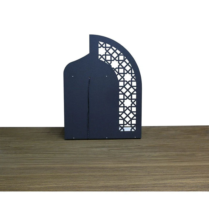 Zahwa Side Table With LED Lights -White