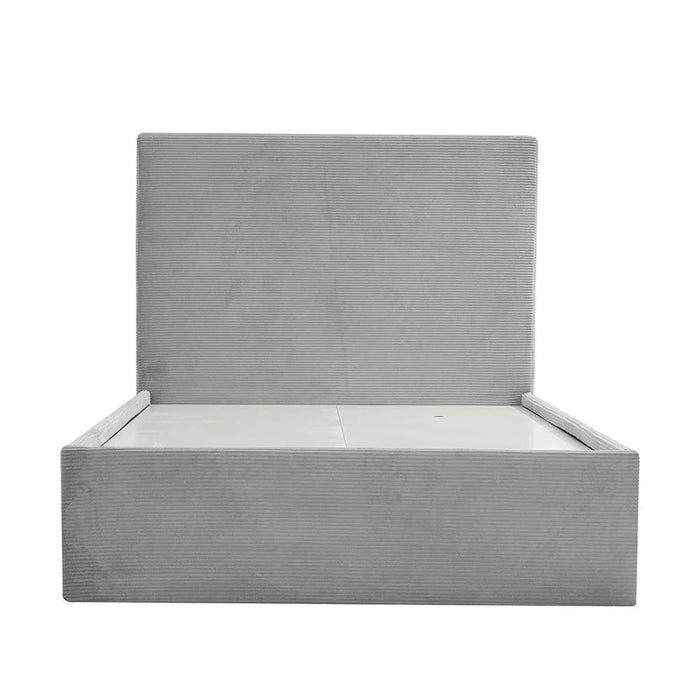 Wesley 120x200 Teen Single Bed with Drawers-Dark Grey-With 2-Year Warranty