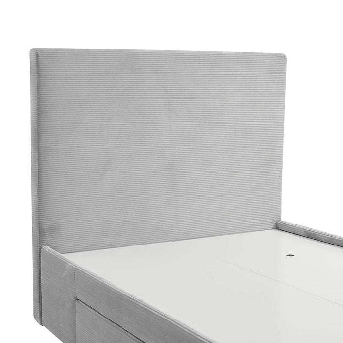 Wesley 120x200 Teen Single Bed with Drawers-Dark Grey-With 2-Year Warranty