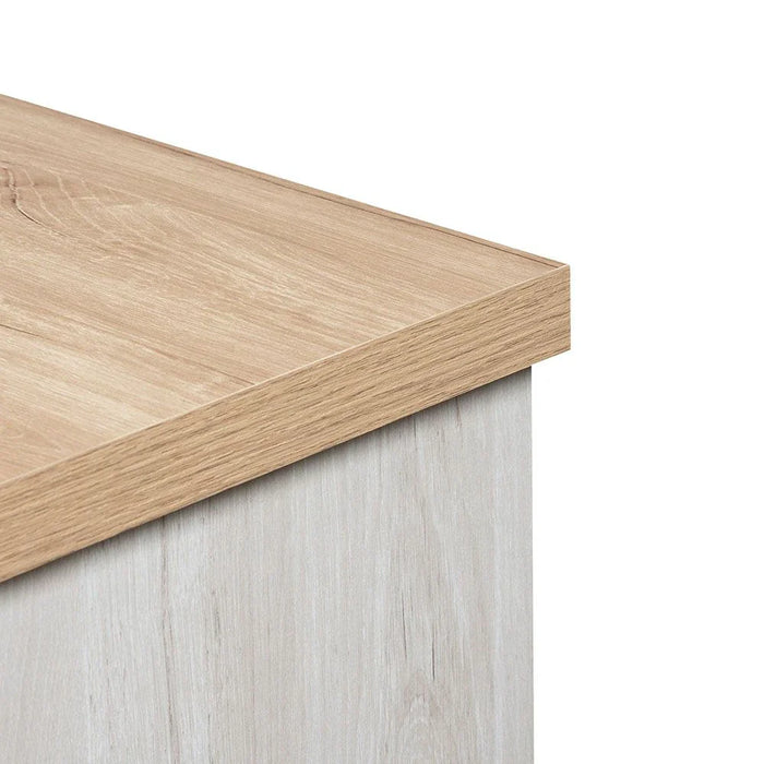 Cambridge 4-Drawer Young Dresser - Oak & White Oak - With 2-Year Warranty
