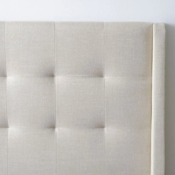 Supreme Twix 120x200 Upholstered Bed-Beige-With 2-Year Warranty