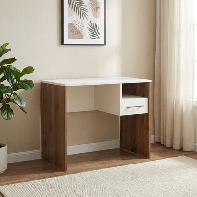 Gordion Study Desk- Light Cream