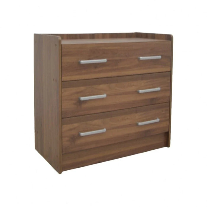 Supreme 3Drawers Young Dresser-Light Walnut