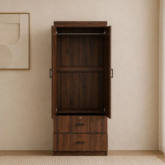 Sante 2 Door + 2 Drawer Wardrobe-Columbia
