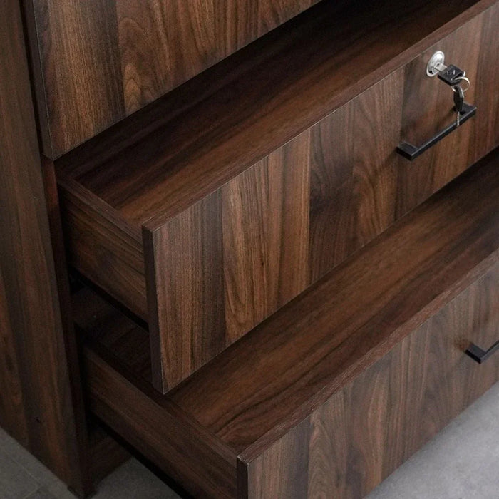 Sante 2 Door + 2 Drawer Wardrobe-Columbia