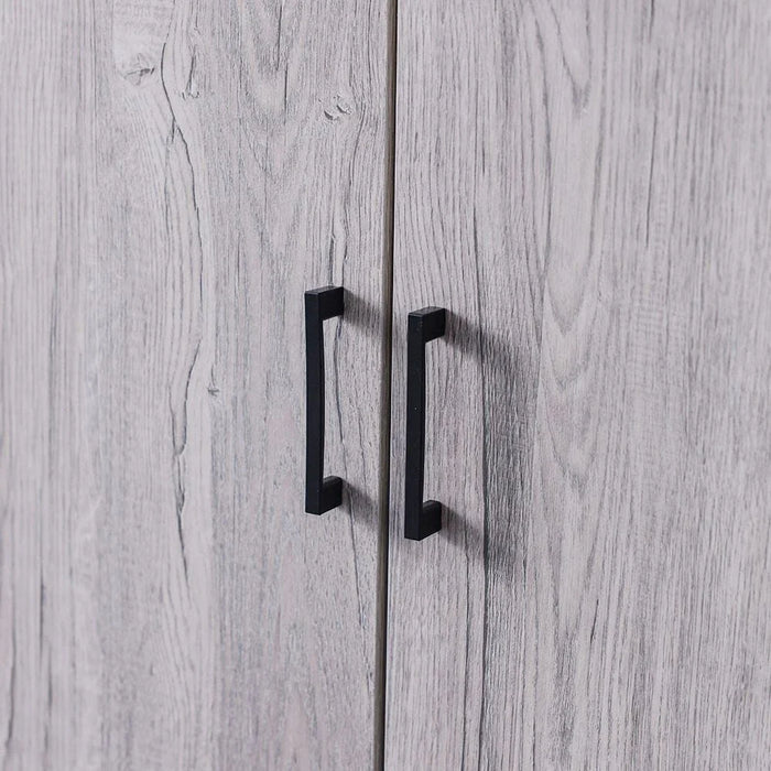 Selva 3 Door + 2 Drawer Wardrobe - White Oak