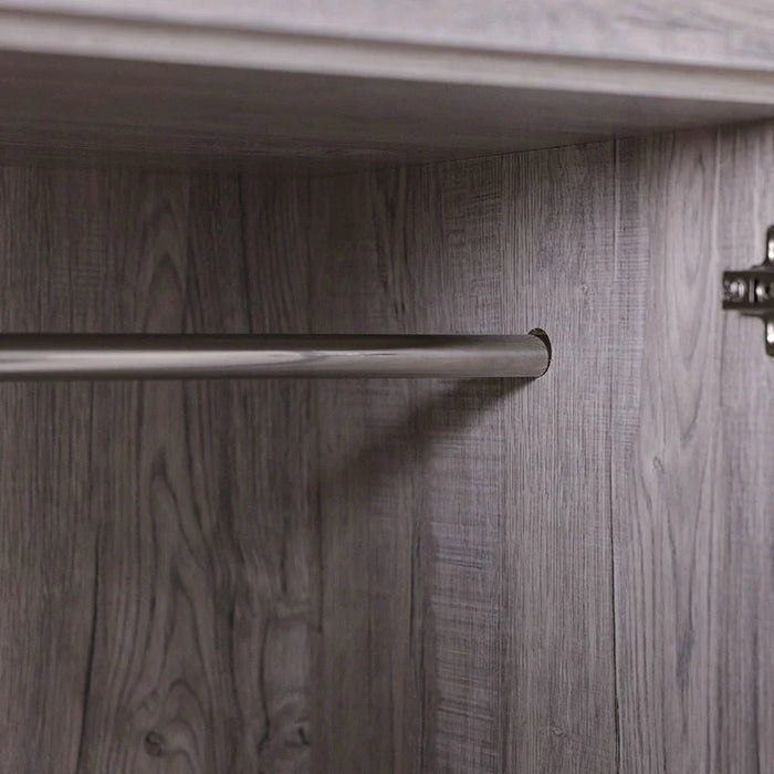 Selva 3 Door + 2 Drawer Wardrobe - White Oak