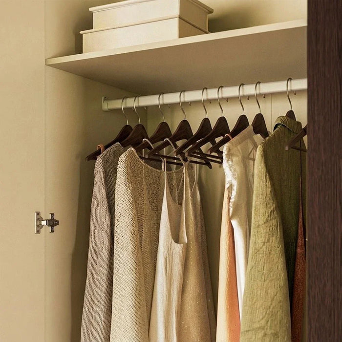 Bellano 3 Door Wardrobe With Mirror - Taupe/Wenge