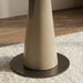 Lark Side Table - Grey/Gunmetal Black - With 2-Year Warranty Danube Home