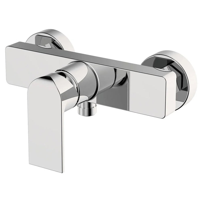 Milano Power Wall Shower Without Shower Set â€“ Modern Wall-Mounted Shower Mixer Tap for Bathroom | Durable Brass Body, Sleek Chrome Finish, Easy Installation