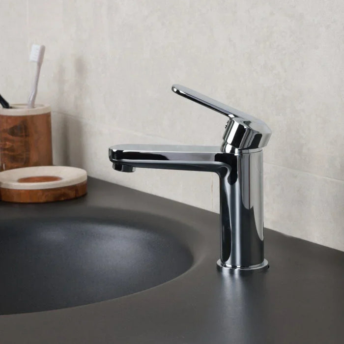 Milano Pia Basin Mixer With Pop Up Waste