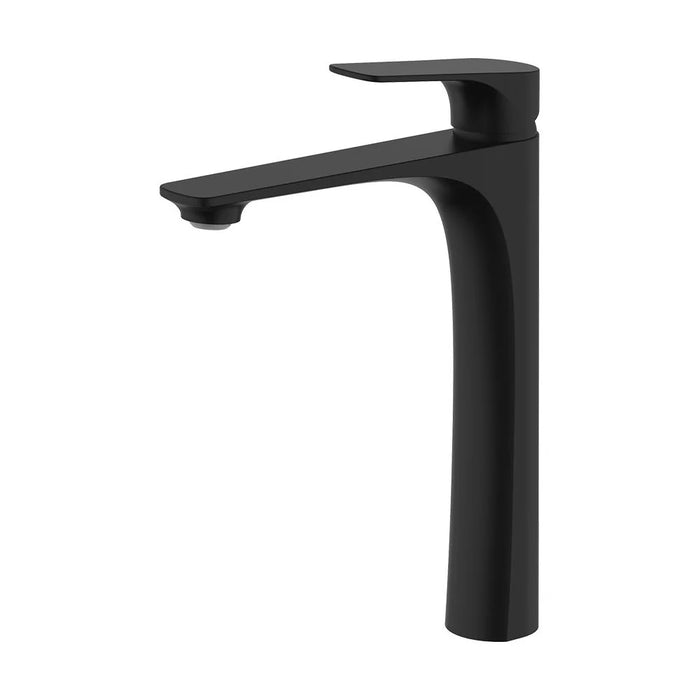 Milano Plus Brown Art Basin Mixer - Matt Black Sanitary Bath Mixer with Pop-Up Waste, Brass Construction, 7 Years Warranty, Stylish Design for Modern Bathrooms