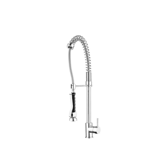 Spring Pullout Kitchen Sink Mixer Silver Standard