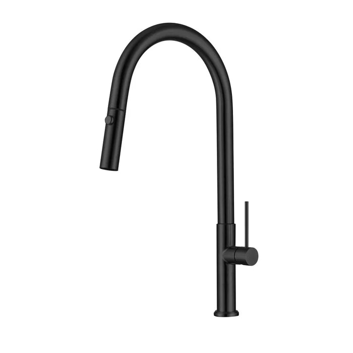 Milano Magic Pull Out Sink Mixer Matt Black