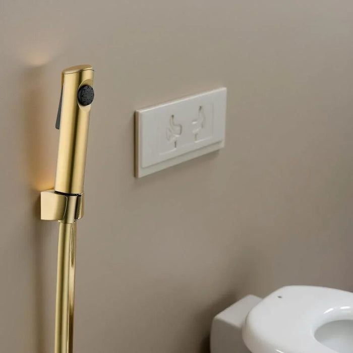 Milano Phantom Bidet Set - Brushed Gold â€“ With 3-Year Warranty
