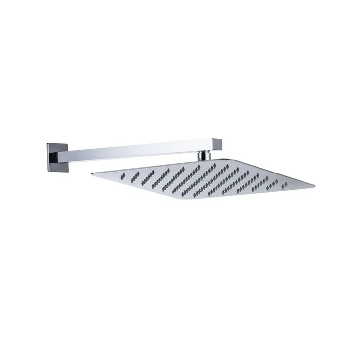 Milano Cube Overhead Shower With Arm