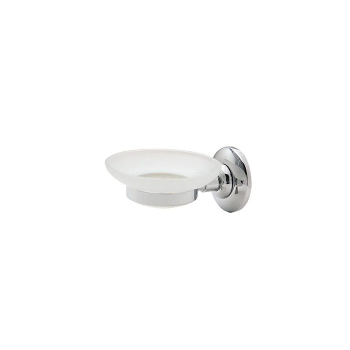 7-Piece Milano Classic Bathroom Accessories Set Silver/Clear