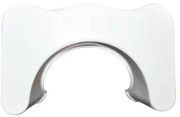 Milano Squatting Stool White 12x20x9inch