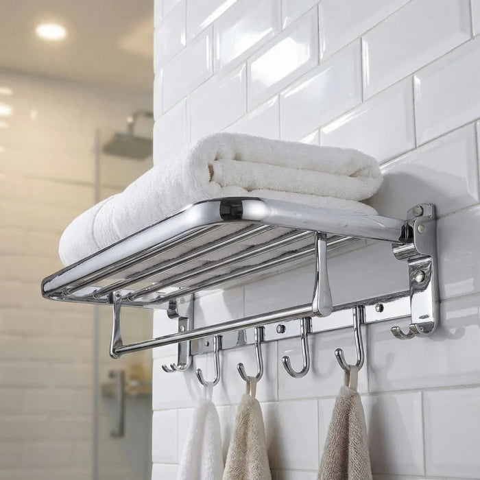 Milano Rena Towel Shelf With Hook