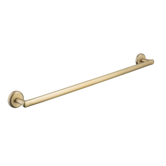 Milano Calli Bathroom Accessories 6 Pcs Complete Set Matte Gold | Brass Full Accessories Set | Bathroom Accessories Set For Toilet Bathroom Washroom Shower Room - Matt Gold