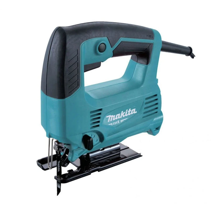 MT Blue Series Jig Saw 450W M4301B-Combo with Free 2X Jigsaw Blade Set - Durable Metal Cutter, Self Installation, 1 Year Warranty - Ideal for Hardware Projects!