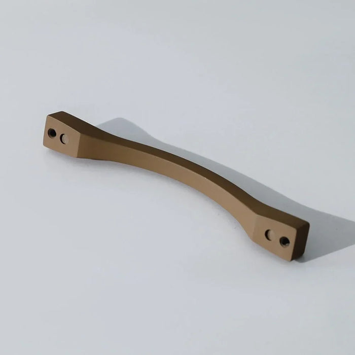 Milano Ivy Cabinet Zinc Handle Coffee Brown 138x25x16mm E6107-128, Zinc Alloy, Cabinet Handle For Home Installation