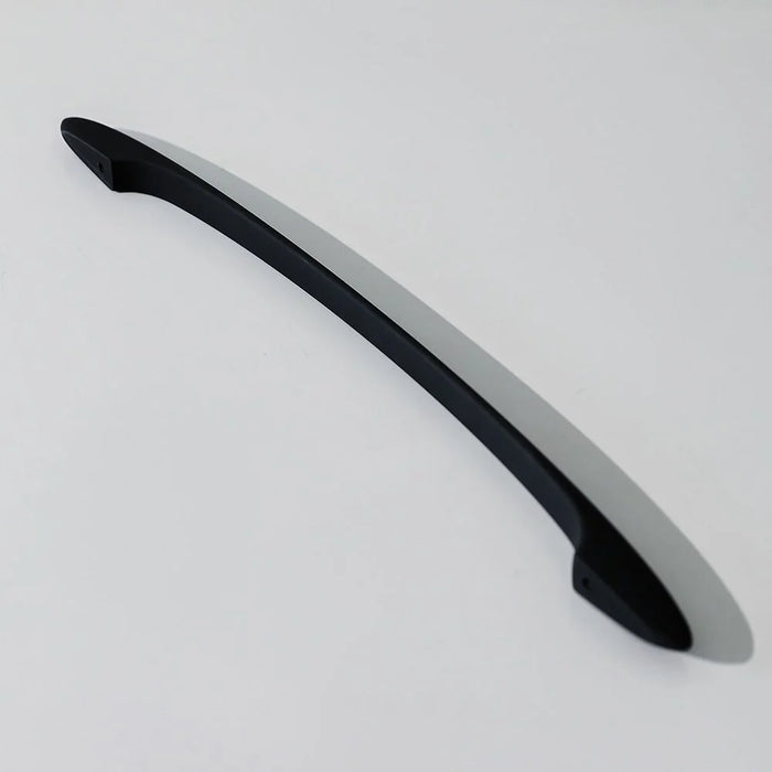 Milano Aria Cabinet Zinc Handle Earl Black 405x33x13mm E6082-320, Zinc Alloy, Cabinet Handle For Home Installation