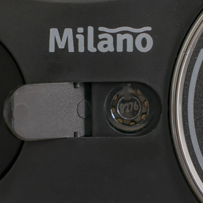 Milano James Safe 8.5L (200X310X200Mm-1/3Mm) Black Digi Panel