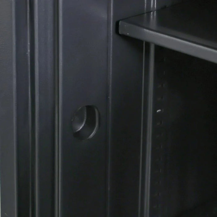 Milano Fireproof Safe with Fingerprint Lock - 920x600x570mm, Alloy Steel, 188kg, 1 Year Warranty, Secure Storage for Valuables, No Installation Required