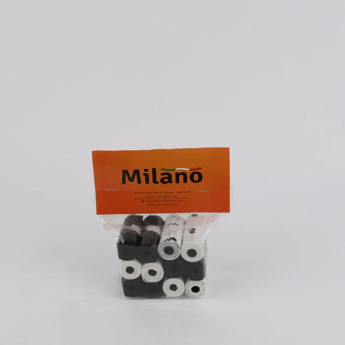 Milano Pet Waste Bags 12 Rolls 22x33cm Dog Poop Bags Leak Proof