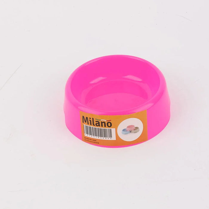 Milano Non-Slip Pet Bowl for Dogs & Cats – Durable Food & Water Feeder Dish, Easy to Clean, Anti-Skid Base, Ideal for Puppies, Small & Large Pets 13.5X4.8Cm