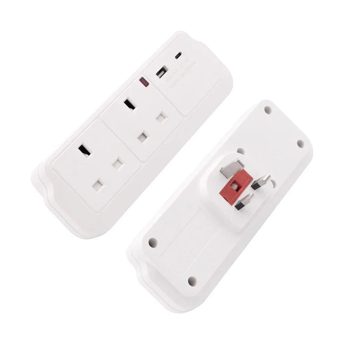 Milano 2 EU Socket USB A USB C Adaptor