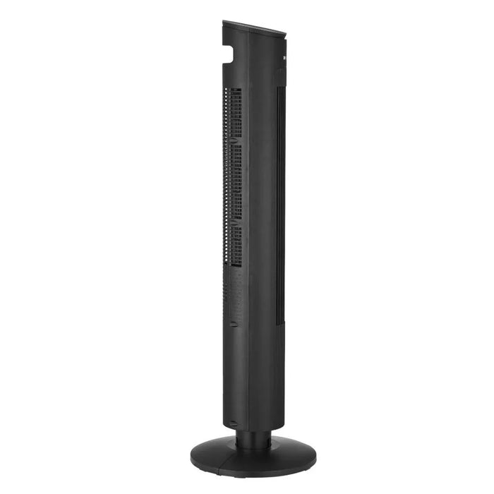 Milano Aero Luxe Tower Fan, Black, For Home Office