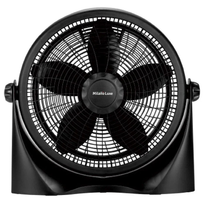 16 Inch Desk Fan, Black, For Home Office