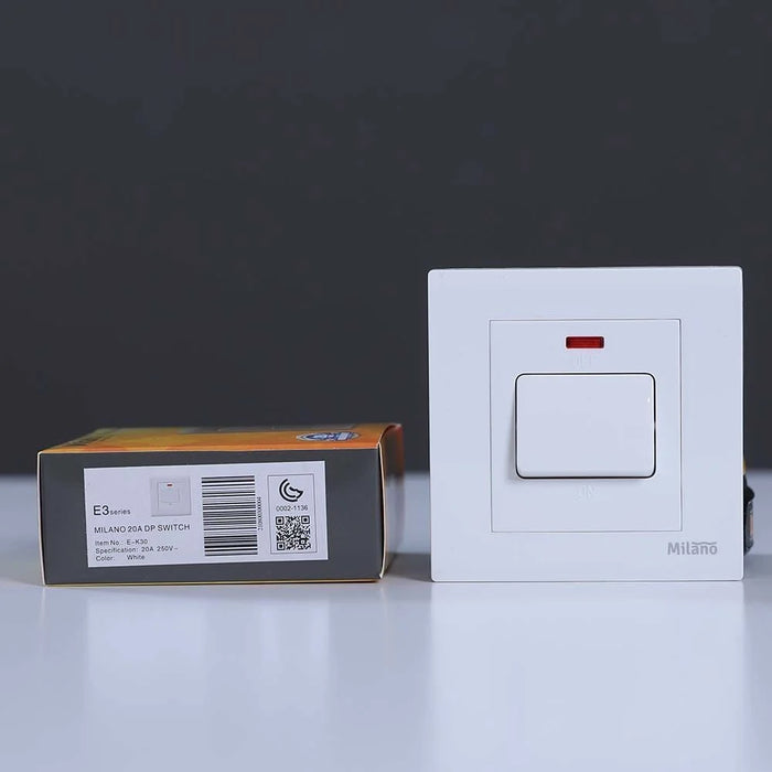 20A Wall Switch White
