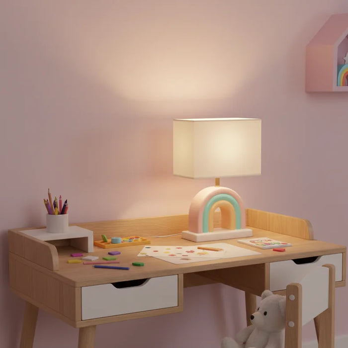 Rainbow Table Lamp - Multicolor - For Kids
