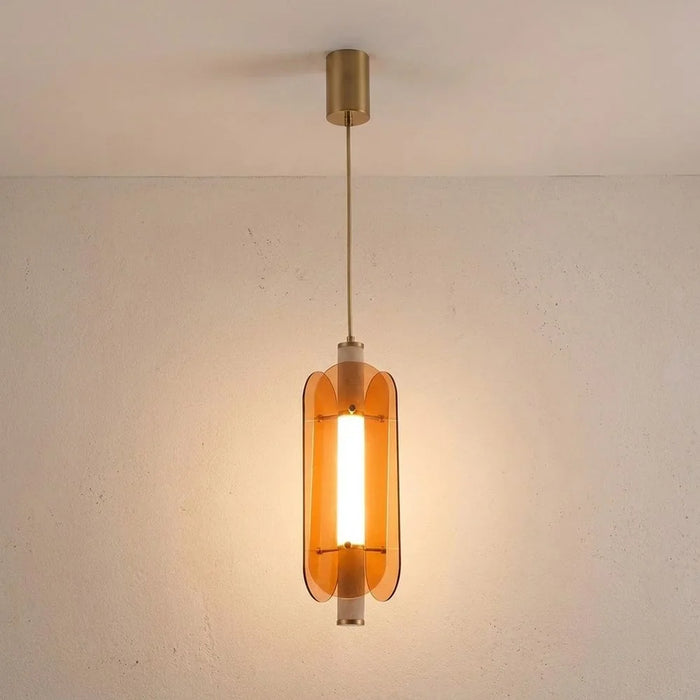 Eleanor Pendant Light - Amber Gold