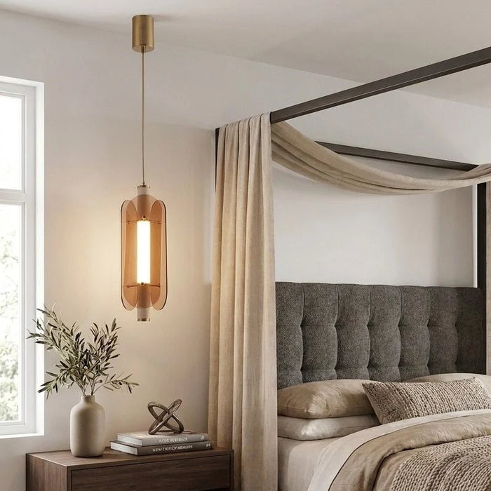 Eleanor Pendant Light - Amber Gold