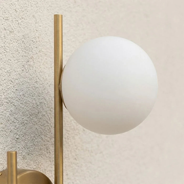 Gemma Glass Wall Lamp - Gold