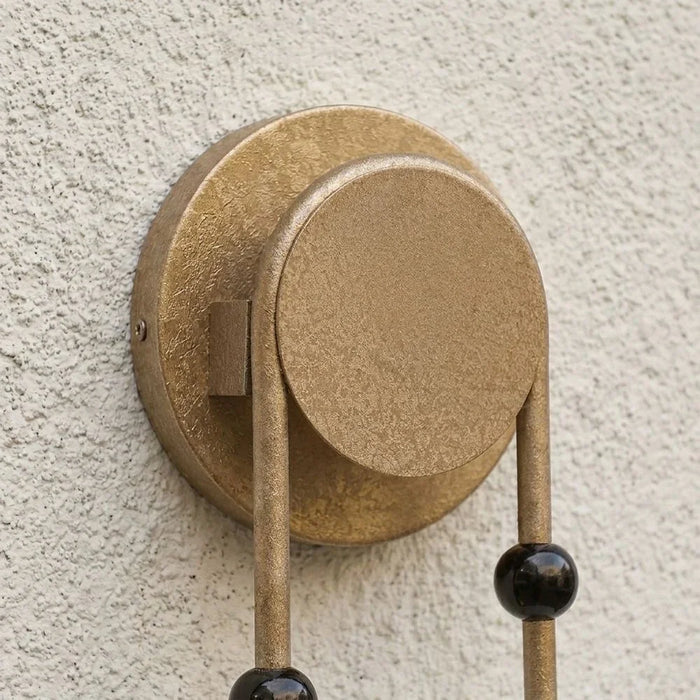 Orla Glass Wall Lamp - Gold