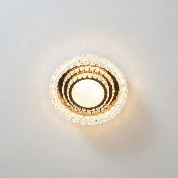 Mirane LED Ceiling Lamp 50cm Gold/White Modern Ceiling Light