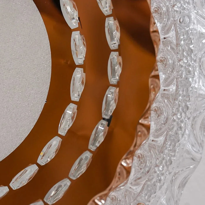 Mirane LED Ceiling Lamp 50cm Gold/White Modern Ceiling Light