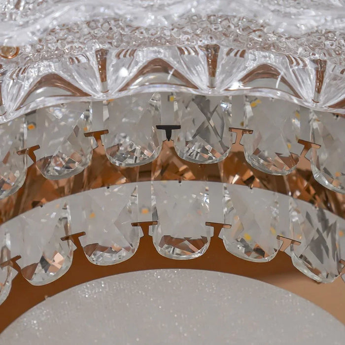 Mirane LED Ceiling Lamp 50cm Gold/White Modern Ceiling Light