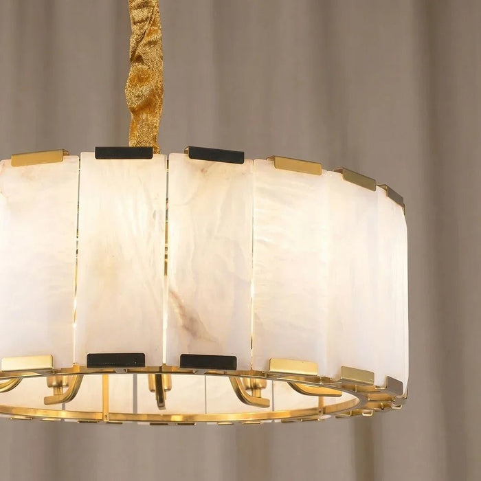 Verona Marble Chandelier - White