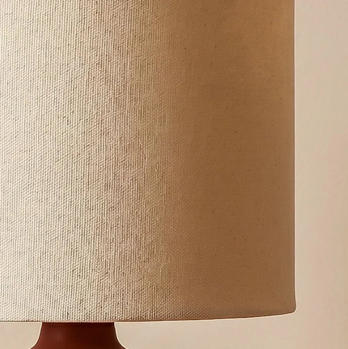 Ceramic Table Lamp in Brown - 35Cm for Bedroom