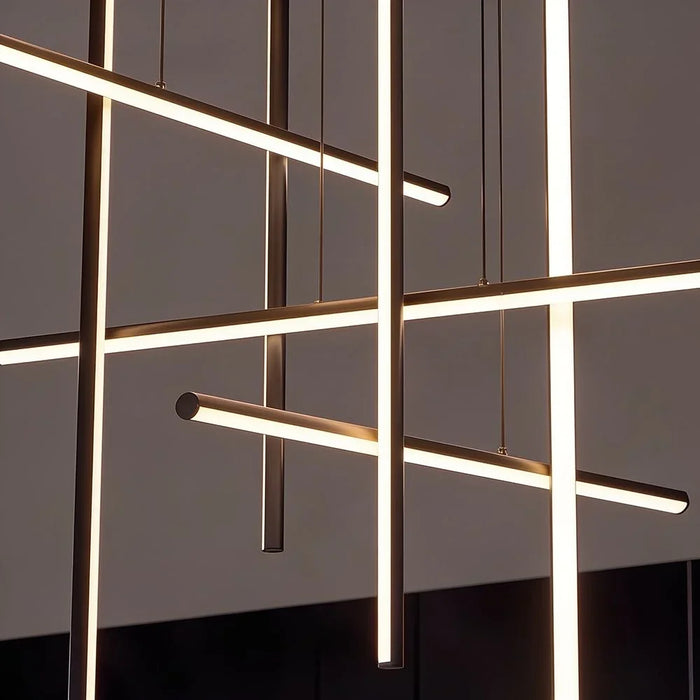 Reiser LED Pendant Light - Black Iron