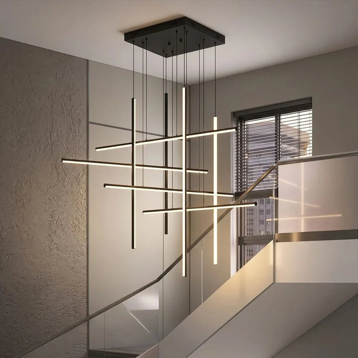 Reiser LED Pendant Light - Black Iron